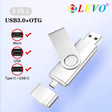 Original OTG 3 in 1 USB flash drive 8GB 16GB pendrive 32GB 64GB 128GB pen drive U disk Flash usb stick memory disk 2024 - buy cheap
