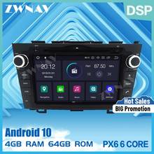 PX6 4+64G Android 10.0 Car DVD Stereo Multimedia For Honda CRV CR-V 2006-2011 car Radio GPS Navi Audio Video stereo BT head unit 2024 - buy cheap