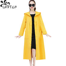 Uhytgf moda longo blusão feminino vintage algodão linho primavera outono trench coat coreano casual fino 3xl mais tamanho casacos 1089 2024 - compre barato