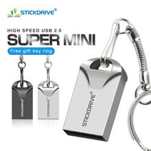 Super mini pen drive usb de alta velocidade, à prova d'água, 128gb 64gb 32gb 16gb 8gb 2024 - compre barato