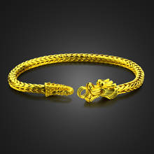 Men Jewelry bracelet 100% 925 Sterling Silver 5mm wide 2cm golden thick fine fashion bracelet Pulseiras Prata male modle Bijoux 2024 - buy cheap