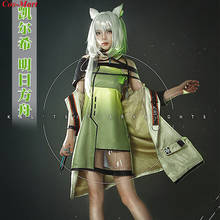 Hot Game Arknights Kaltsit Cosplay Costume Female Full Set Fashion Combat Uniform Carnival Party Role Play Clothing S-L In Stock 2024 - buy cheap