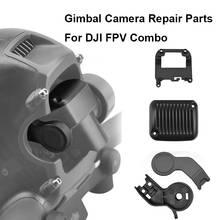 Peças de reparo para câmera de dji fpv, conjunto gimbal, tampa traseira, suporte de amortecedor, acessório para drone 2024 - compre barato