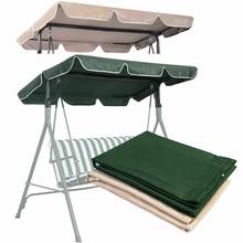 Summer Waterproof Top Cover Swing Chair Canopy Replacement  for Garden Courtyard Porch Patio Hammock Canopy Swing Chair Awning 2024 - buy cheap