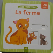 Parent Child Kids Toddler Baby French Book Early Education Enlightenment Learning Reading 3D Cardboard Book Age 0-3 2024 - buy cheap