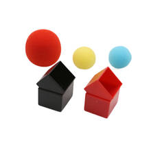 2021 New Magic 1 Set In And Outer Ball Box Magic Tricks Close Up Magic Prop Easy To Do Magician Gimmick Trick 2024 - buy cheap