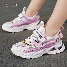 New Summer Fashion Kids Sports Shoes For Girl Breathable Mesh Casual Running Sneakers Girls Children Shoes Boys Chaussure Enfant 2024 - buy cheap