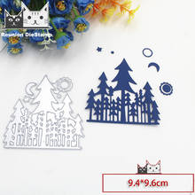 Floresta 2020 molde de metal para scrapbooking diy, álbum de fotos, artesanato, faca, molde, cartão, estêncil 2024 - compre barato