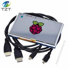 Сенсорный ЖК-экран, 5 дюймов, ЖК-Дисплей HDMI, TFT, панель 800*480 для бананового Pi Raspberry Pi 4B, Raspberry Pi 3 Model B / B + 2024 - купить недорого