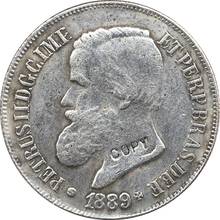 Copia de monedas de Brasil, 1889, 500 2024 - compra barato