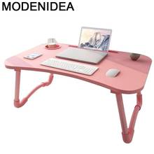 Pequena scrivania bandeja de pé escritorio escritório portatil mesa para notebook cama portátil mesa estudo mesa do computador 2024 - compre barato