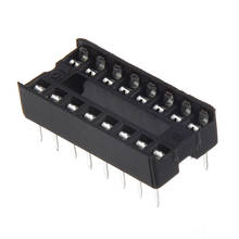 30 Pcs 16 Pin 2.54mm DIP IC Socket Solder Type Adaptors 2024 - buy cheap