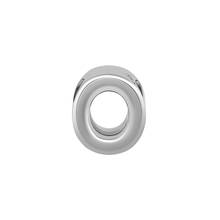 100% 925 Sterling Silver Letter O Alphabet Charm Beads for Jewelry Making Fits Original Charms Bracelets Wholesale 2024 - buy cheap