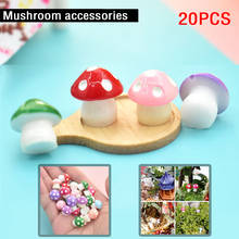 20pcs Miniature Fairy Garden Toadstools Mushrooms Micro Landscape Ornaments Crafts Home Decoration Accessories 2024 - buy cheap