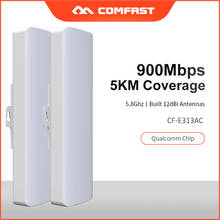 COMFAST CF-E313AC 5KM point to point Long Range Outdoor cpe Wireless AP Bridge 900Mbps 5.8G WIFI CPE WI-FI Antenna Nanostation 2024 - buy cheap