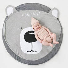 90CM Baby Play Mats Pads Animal Mats Newborn Infant Crawling Mat Cotton Climbing Carpet Floor Rugs Kids Room Soft Sleeping Mats 2024 - buy cheap