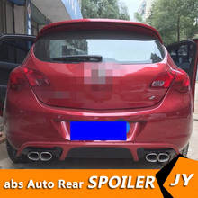 For Opel Astra J Spoiler 2012-2016 Opel Astra J spoiler High Quality ABS Material Car Rear Wing Primer Color Rear Spoiler 2024 - buy cheap