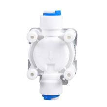 Válvula Solenoide de plástico, 220V, 1/4 ", tubo de manguera, conexión rápida, purificador de agua, interruptor controlador de presión de fuente potable, G32C 2024 - compra barato