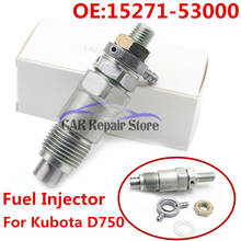 Nuevo inyector de combustible diésel para motor Kubota D750, D850, D950, V1100, D1302, D1402, V1702, V1902, OEM 15261-53020, 15271-53000 2024 - compra barato