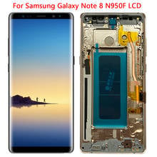 6.3'' AMOLED N950F LCD For Samsung Galaxy Note 8 N950 N950F N950N Display With Frame For Note 8 Touch Screen Replacement Parts 2024 - buy cheap