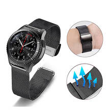 Ktab Mesh Loop Bracelet Strap For Huawei Watch GT3 GT2 Band Samsung Galaxy Watch 46mm/Galaxy Watch 3 45mm Stainless Steel Strap 2024 - buy cheap