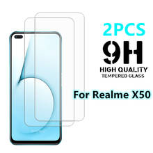 2PCS Glass For Realme X50 5G Tempered Glass For Oppo Realme X50 Phone Screen Protector Protective Glass For Oppo Realme X50 5G 2024 - buy cheap