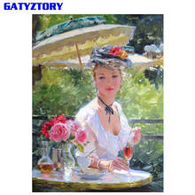GATYZTORY Frame Figure Picture Diy Painting By Numbers Kit Acrylic Coloring By Number Wall Art Picture For Home Decors 60x75cm 2024 - buy cheap
