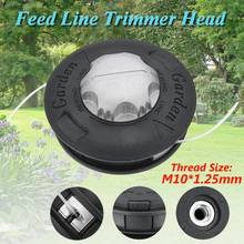 Universal Grass Trimmer 2 Lines Cutter Head Thread M10 Aluminum Nylon Brush Mower Bump Spool Line String Saw Grass Brush Mower 2024 - buy cheap