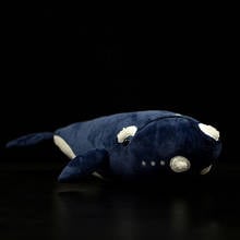 38CM Real Life Black Right Whale Stuffed Toys Lifelike Sea Animals  Whales Plush Toy Soft Toys For Kids Children 2024 - buy cheap