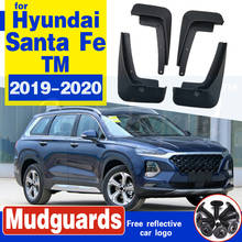 For Hyundai Santa Fe 2019~2020 TM Front Rear Car Fender Mudguard Mud Flaps Guard Splash Flap Mudguards Accessories 4th 4 Gen 2024 - buy cheap