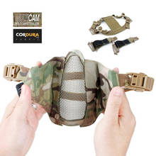 TMC Tactical Airsoft Paintball PDW Soft Side 2.0 Half Face Mesh MTP/WL/RG TMC2589 2024 - buy cheap