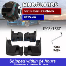 Oe estilo moldado aletas de lama para subaru outback 2015-em mudflaps respingo guardas para-lamas 2016 2017 2018 2019 2020 estilo do carro 2024 - compre barato