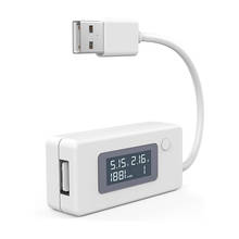 Probador USB de 3-15V LCD, Micro cargador USB, capacidad de la batería, medidor de corriente de voltaje, Detector para teléfono inteligente, Banco de energía móvil 2024 - compra barato