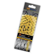 Vg Sports Ultralight 11 Speed Bicycle Chain Bike Chain 116L Mountain Mtb Road Bike Chains--11S Half Hollow Gold 2024 - buy cheap