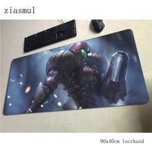 metroid mouse pad 90x40cm mousepads home best gaming mousepad gamer cute large personalized mouse pads keyboard pc pad 2024 - buy cheap
