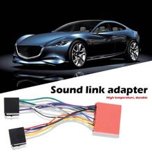 1 Pcs Wire Harness Adaptor For Mazda Ford Car Stereo Radio ISO Standard Connector Adapter 13 Pin Plug Cable Car Accessories 2024 - buy cheap