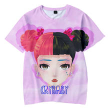 cry baby melanie martinez Children's wear T-shirt women Polyester kids Tshirt girl Fashion Summer Casual Harajuku Tops Tees 2024 - buy cheap