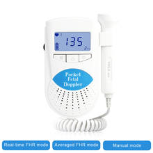 bebe Ultrasound Doppler Fetal Heart Rate Monitor for Baby Heart Beat Detector Probe Fetus-voice Meter Prenatal No Radiation LCD 2024 - buy cheap