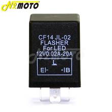 1pcs DC 12V 3 Pin CF14 JL-02 Electronic Car Flasher Relay to Fix LED Light Turn Signal Hyper Flash Blinking Light 2024 - buy cheap