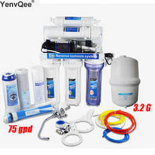 1 MICRON PPF+GAC+CTO+RO+T33 /(USA GE 75GPD RO )WATER FILTER machine  FOR 5 STAGE REVERSE OSMOSIS Water Purifier 2024 - buy cheap