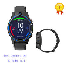 Relógio inteligente fitness com duas câmeras, smartwatch 4g com tela colorida para inteligência android e saúde, 2024 - compre barato