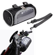 Motorcycle Electric Front Handlebar Fork Storage Bag Bicycle Front Frame Bag Container Fabric Waterproof Motors Zipper Package 2024 - buy cheap