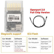 Tactrix-Herramienta de sintonización de Chip Openport 2,0 ECU, conector OBD2 OBDII, herramienta de diagnóstico para coche, para Toyota, Mitsubishi, Subaru 2024 - compra barato
