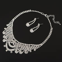 YFJEWE-Conjuntos de joyería para regalo, collares y colgantes africanos con diamantes de imitación grandes para fiesta de boda, N334 2024 - compra barato