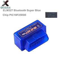 Herramienta de diagnóstico de coche Super Mini ELM327 OBD2 Bluetooth V1.5 V2.1 ELM 327 V1.5 OBD 2 escáner de trabajo Android Windows 12V Diesel 2024 - compra barato