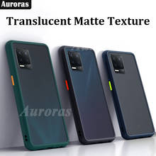 Auroras For Realme 8 5G Case Matte Hard Cover Translucent Skin Shockproof Case For Realme 8 Pro Cover Narzo 30 5G 2024 - buy cheap