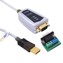 Conversor serial usb para rs485 rs422, cabo adaptador, chip ftdi, para windows 10 8 7, xp e mac 2024 - compre barato