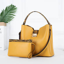 Bolso de diseñador de marca para mujer primavera 2020 nuevo patrón de serpiente hombro cruzado bolso tendencia cubo 2024 - compra barato