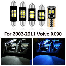 Paquete de bombillas LED blancas para Interior de coche Volvo XC90, sin Error, lámpara de matrícula, accesorios para coche, 2002-2011, 20 Uds. 2024 - compra barato