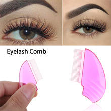 Hot Sale 2pcs Eyelash Comb Eyelash Lift Curl Eye Makeup Comb Women's Fashion Eyelash Extension Plastic Brush 2024 - buy cheap
